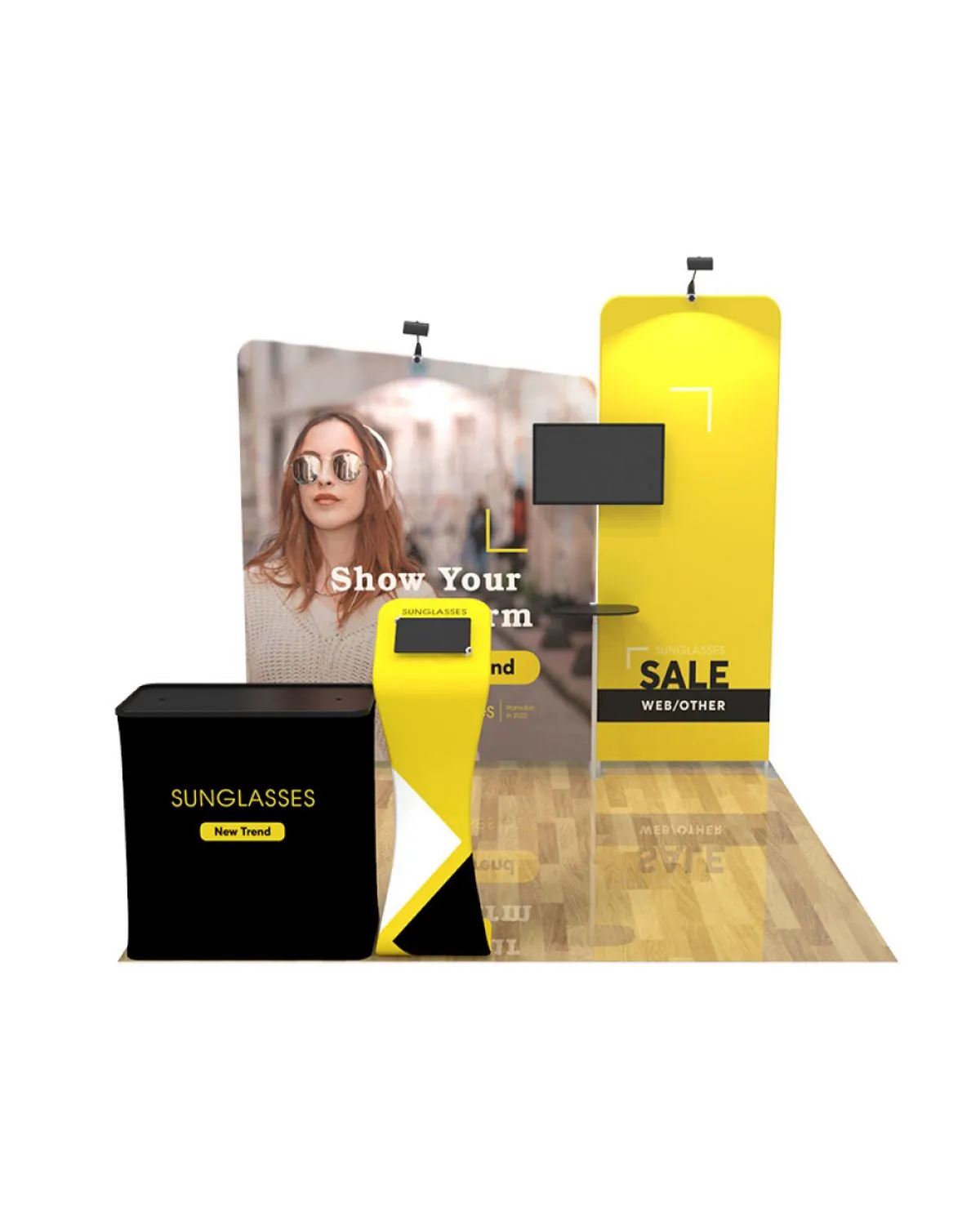 10x10ft Promotional Booth 03