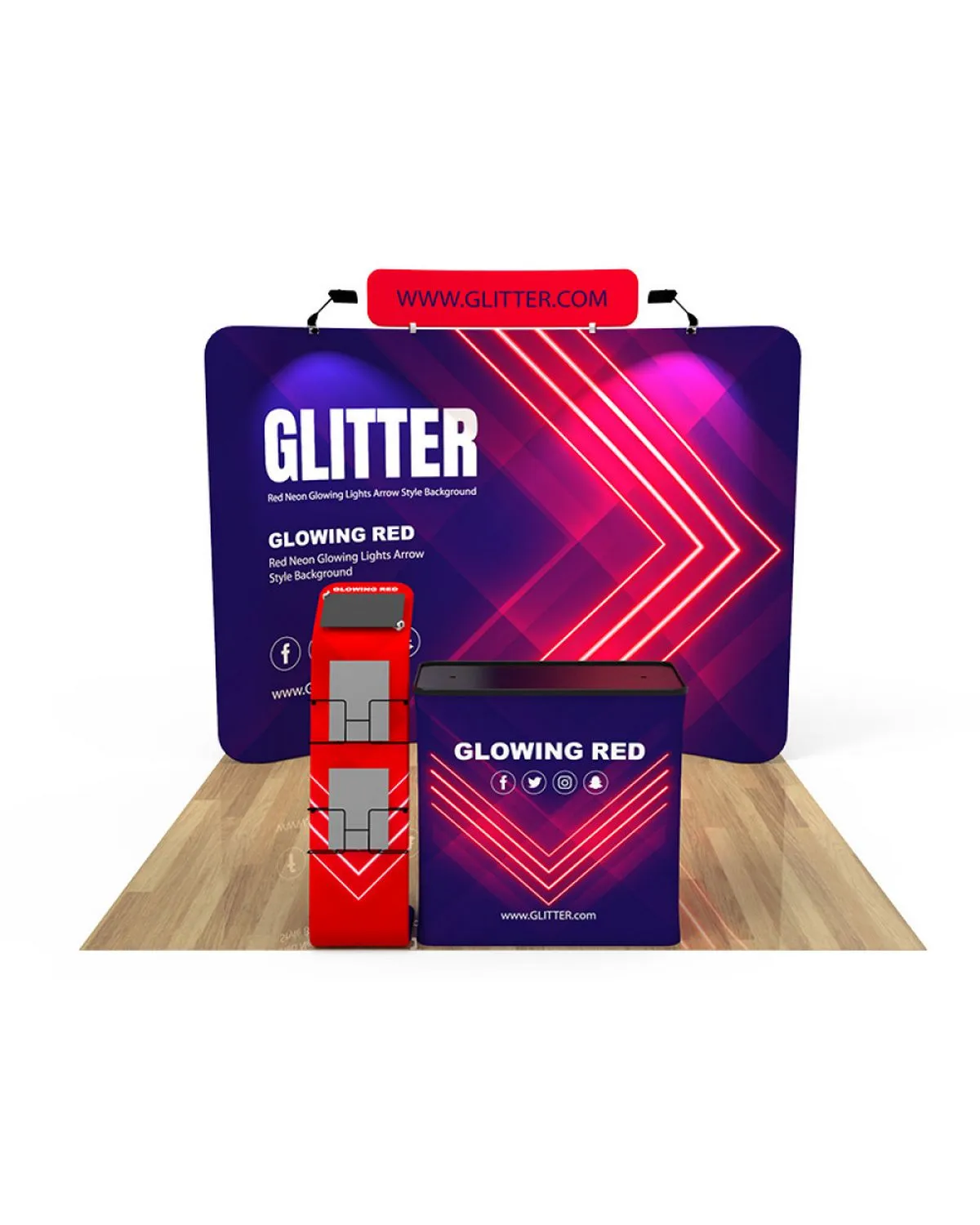 10x10ft Promotional Booth 18