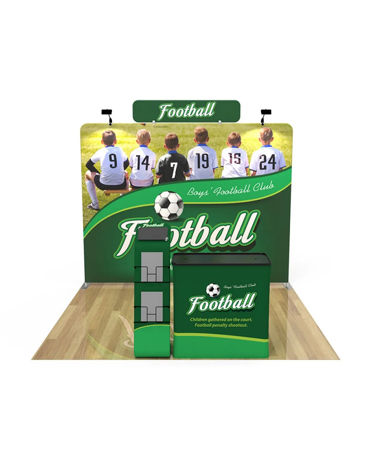 10x10ft Promotional Booth 19
