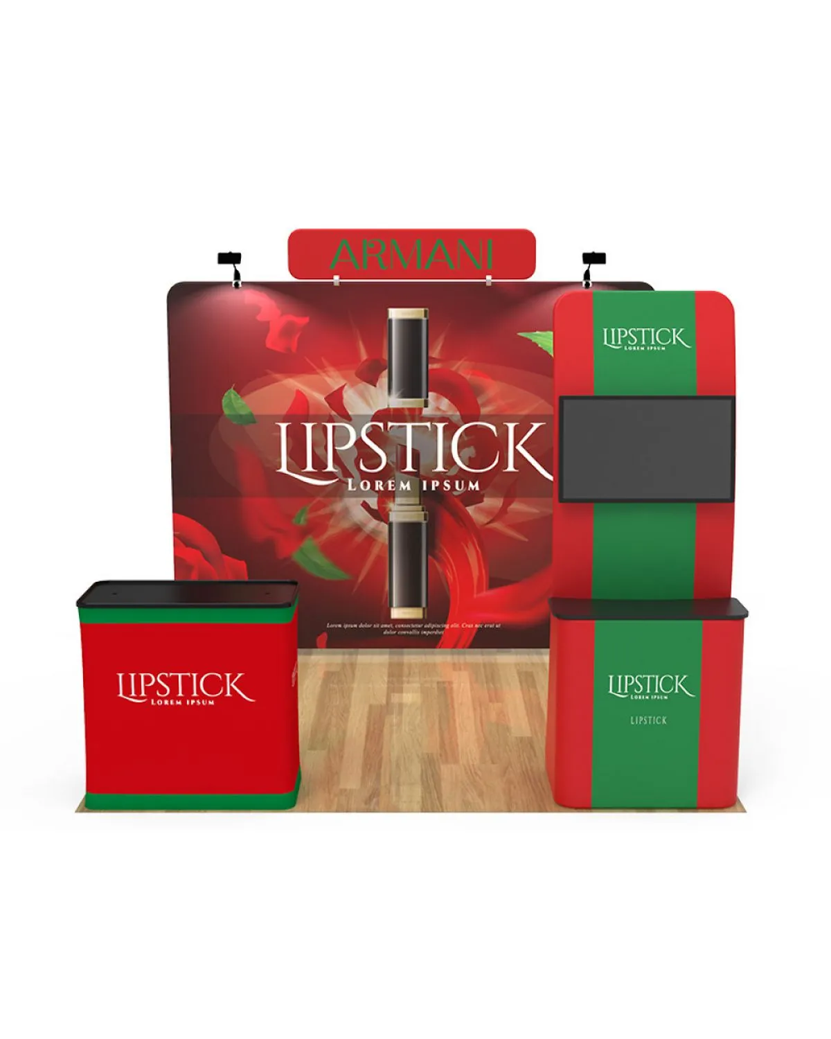 10x10ft Promotional Booth 27