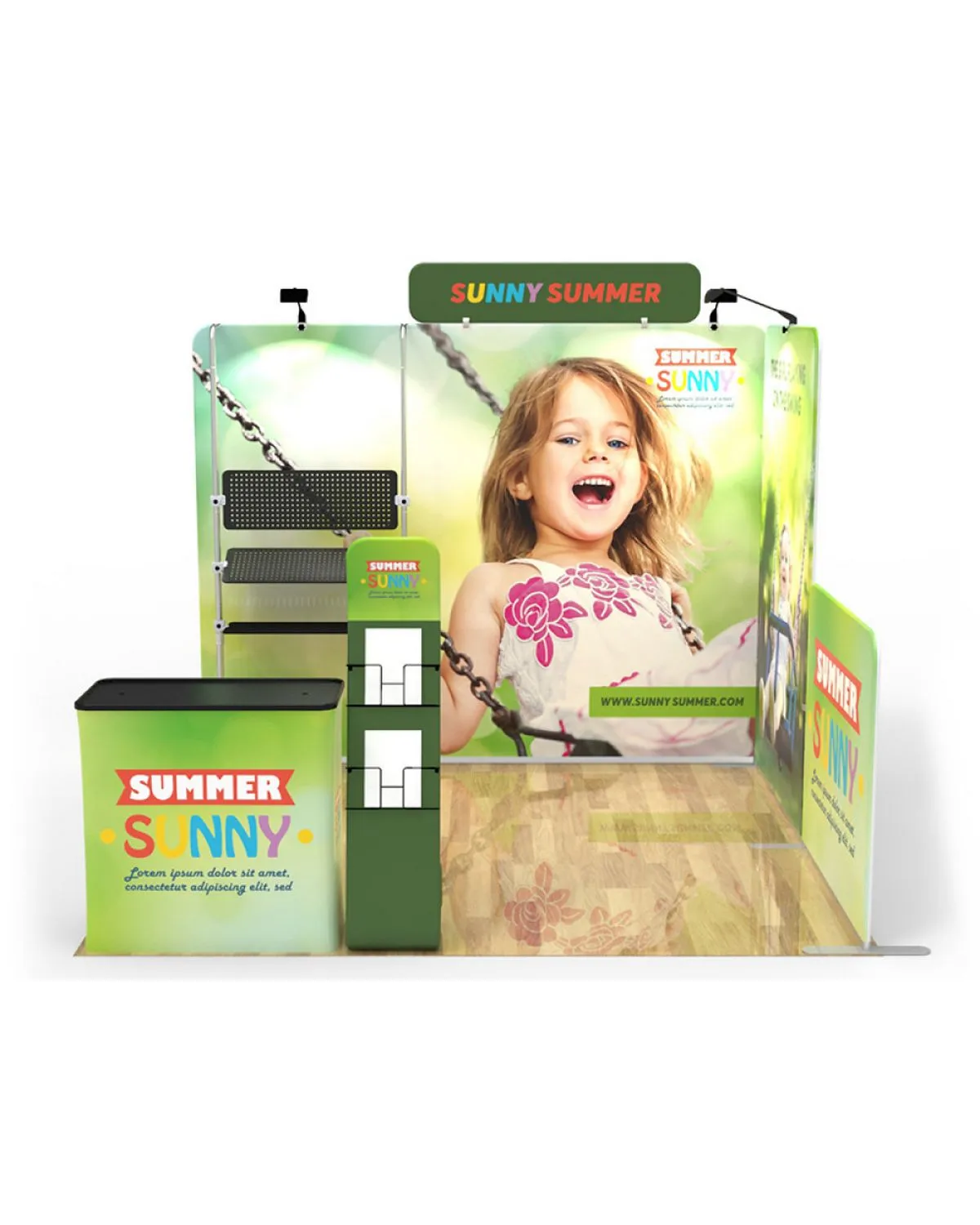 10x10ft Promotional Booth O