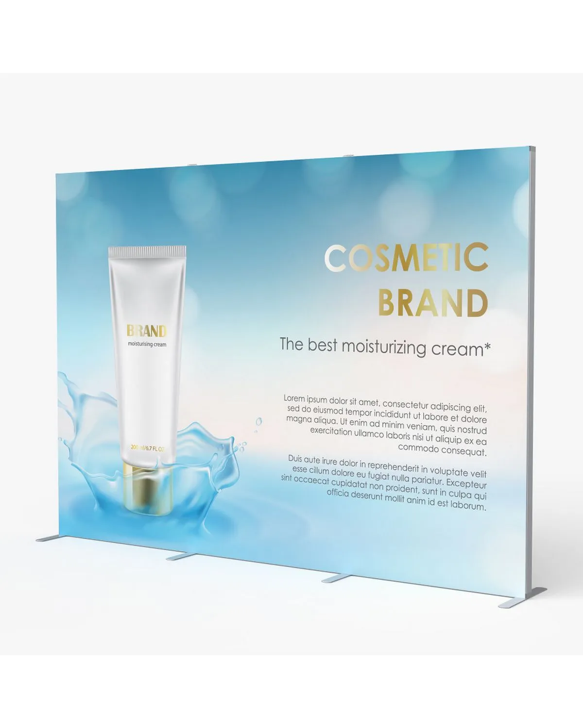 Promotional SEG Fabric Display